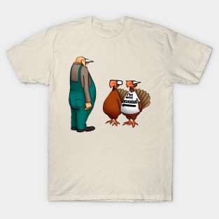 Funny Spectickles Thanksgiving Delicious Turkey Cartoon Humor T-Shirt